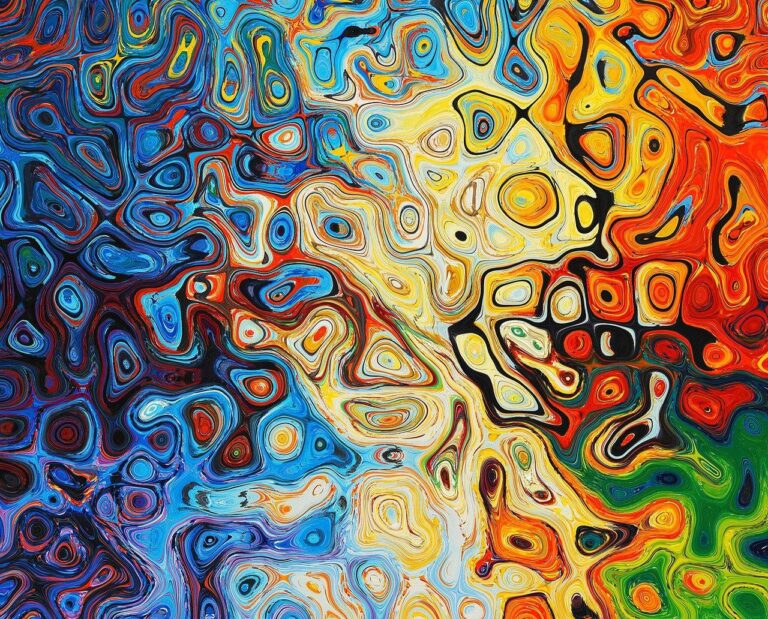 Texture art full of colours / textura con colores